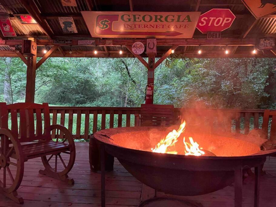 Cute Cabin Creek & Firepit #12 Helen Exterior foto